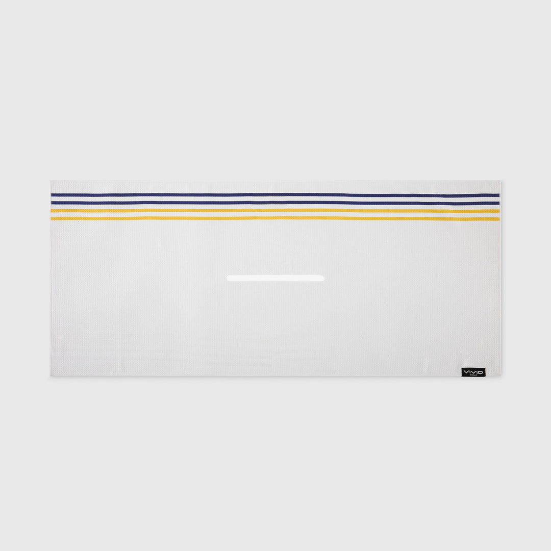 Caddy Yellow Stripe Towel