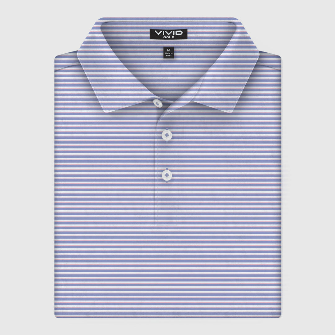 Dusk Shore Stripe Polo