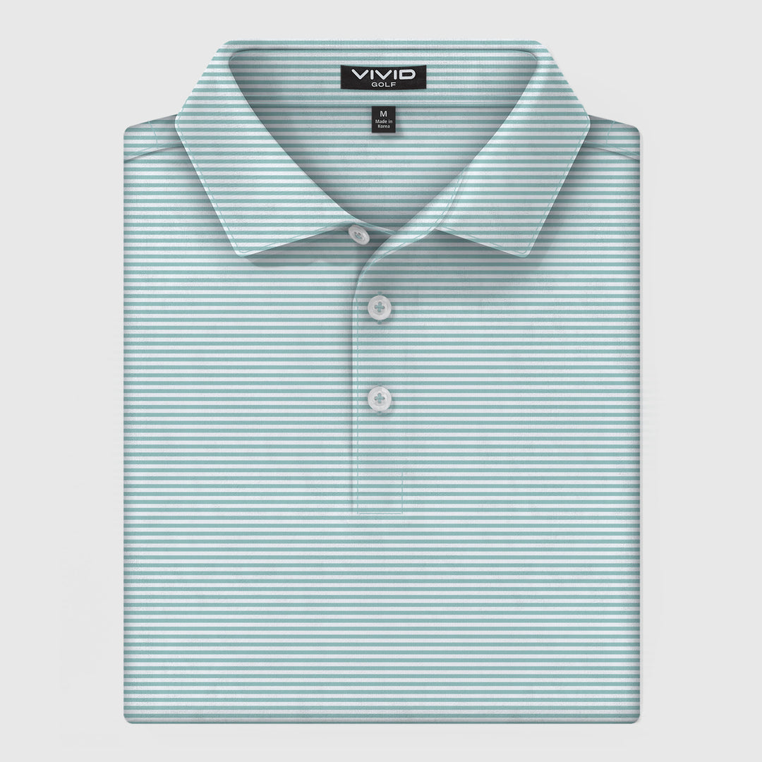 Agave Stripe Polo