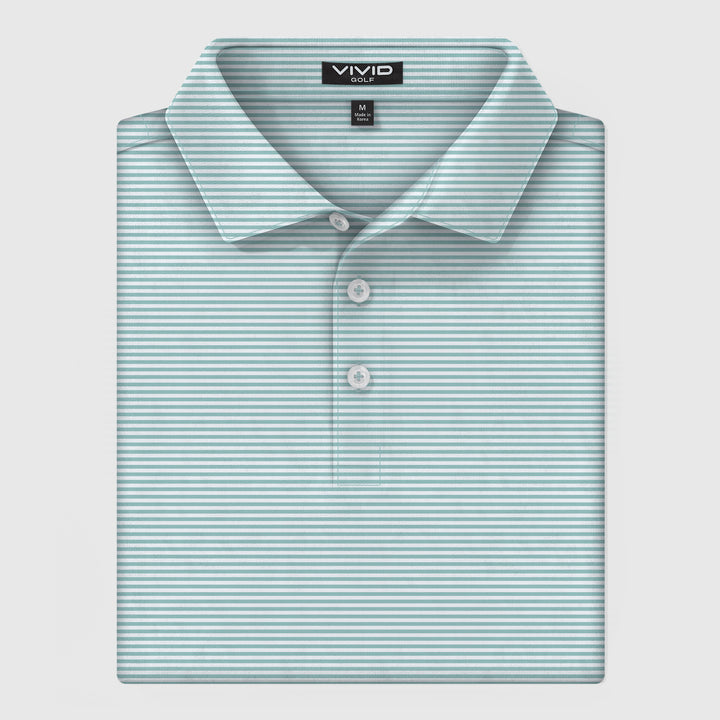 Agave Stripe Polo