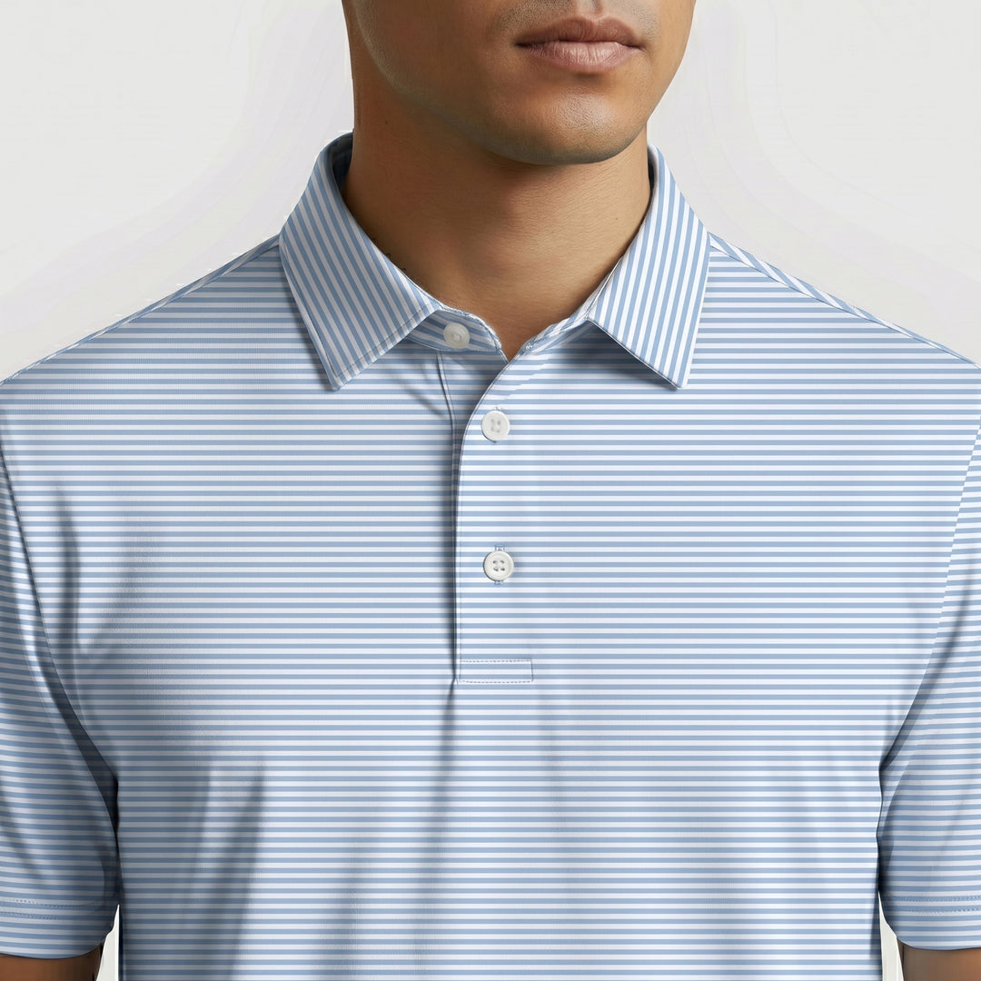 Caspian Stripe Polo