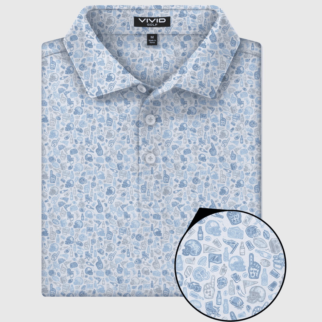 Gameday Blue Polo