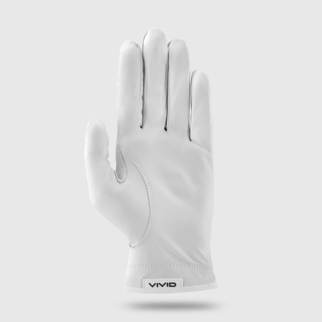 Men's Premium Cabretta Leather Glove Black / White