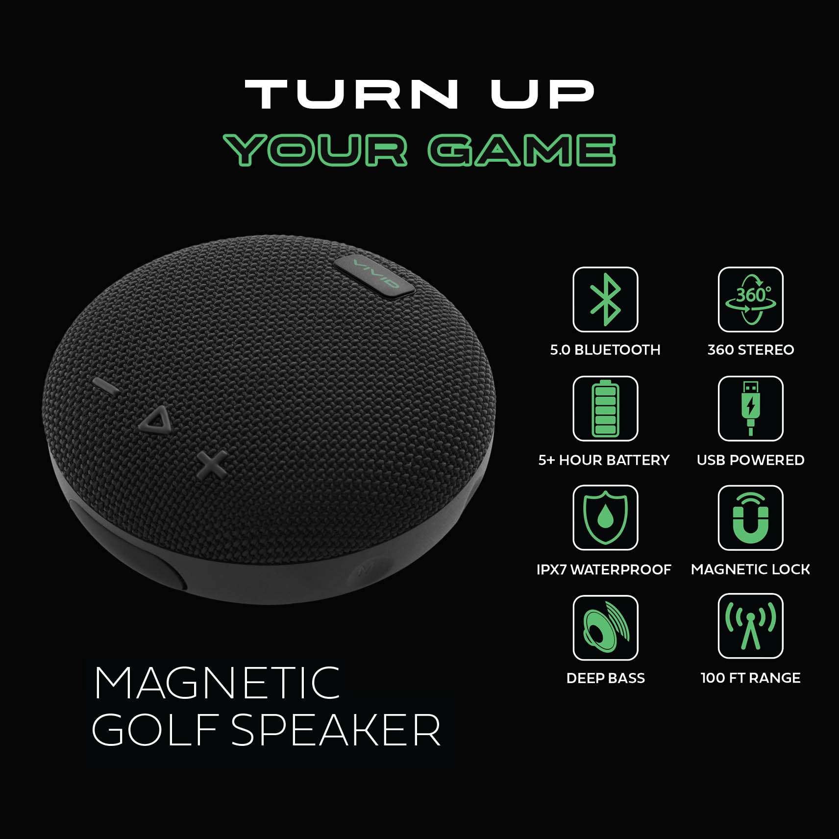 Vibe Speaker – Vivid Golf