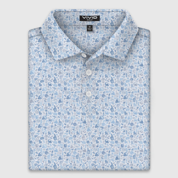 Gameday Blue Polo